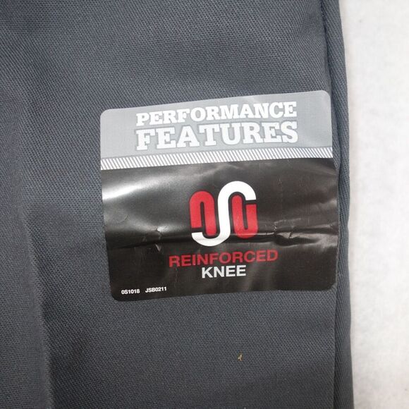 NEW Dickies Classic Fit Pants Reinforced Knee Chinos Boys Size 6 Regular Gray - Picture 2 of 6